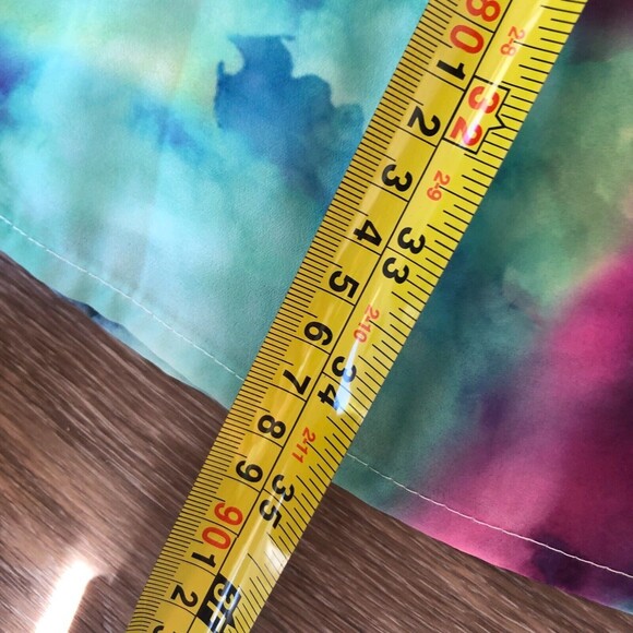 Adelyn Rae Sleeveless Watercolor Fit and Flare Mini Cocktail Dress Size S - Picture 12 of 12